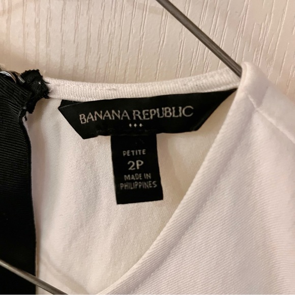 Banana Republic Black and White Colour Block Dress - Picture 5 of 6